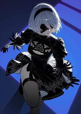 2B from Nier Automata