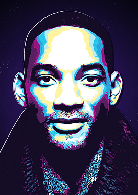 Will Smith Pop Art Portrait