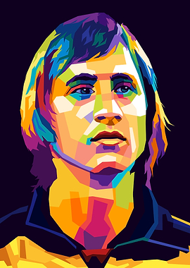 Johan Cruyff Pop Art