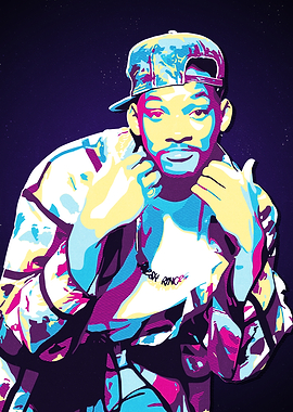 Will Smith Fresh Prince Pop Art