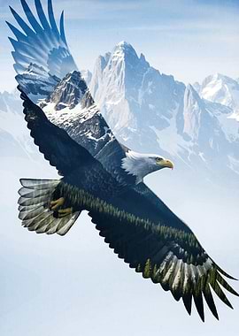 Eagle Mountain Double Exposure