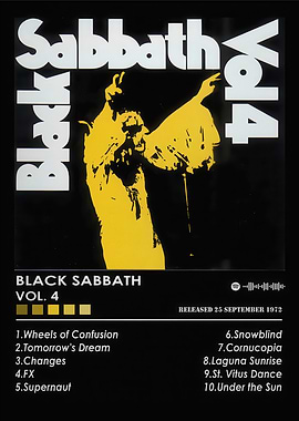 Black Sabbath Vol. 4 Album Cover