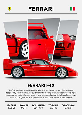 Ferrari F40 Car