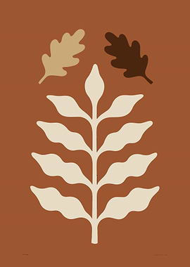 Minimalist Botanical Art Print