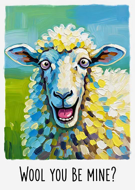 Wool You Be Mine? Sheep Painting