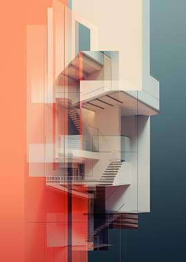 Abstract Architecture Art