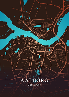 Aalborg City Map