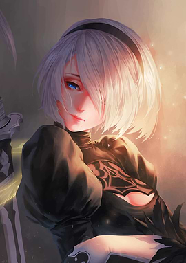 2B Portrait from Nier: Automata