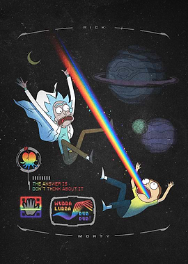 Cosmic Rainbow Blast