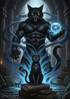 Magical Cat Transformation