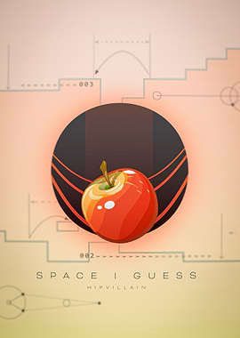 space i guess by HipVillain Poster