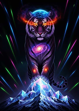 Cosmic Tiger on Crystal Mountain