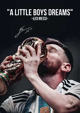Leo Messi World Cup Victory