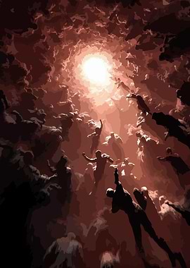 Ascension: Figures Reaching for the Light