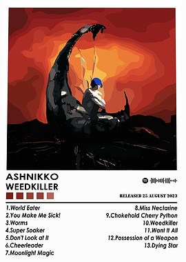 Ashnikko Weedkiller Album Cover Art