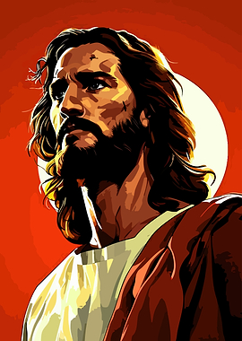 Portrait of Jesus Christ