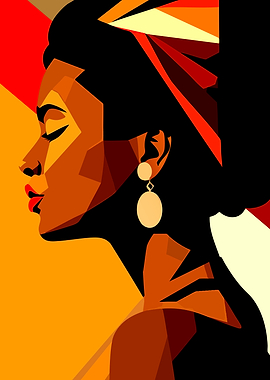 Abstract Portrait of a Woman