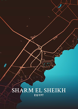 Sharm El Sheikh City Map