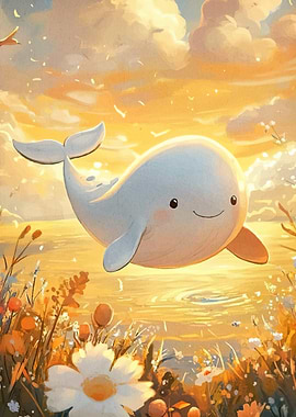 Cute Whale Field