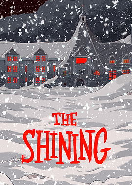 The Shining Movie Poster Art