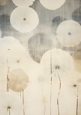 Floral Vintage Dandelion