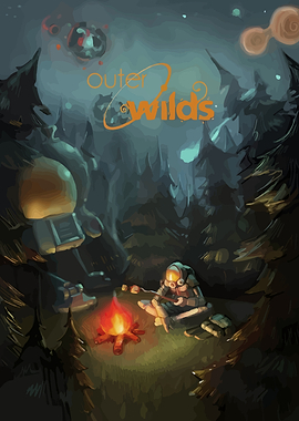 Outer Wilds Campfire Scene