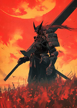 Samurai Warrior Landscape