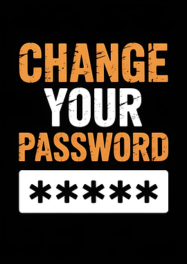 Change Your Password Security Reminder