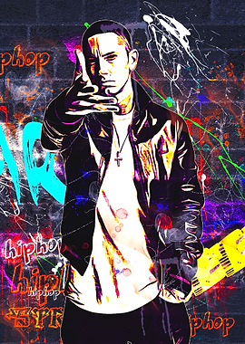 Eminem Graffiti Art