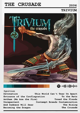Trivium - The Crusade Album Cover
