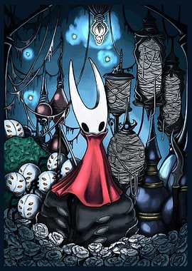 Hollow Knight Hornet Digital Art