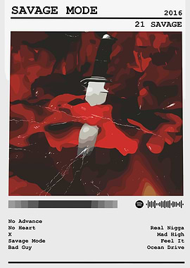 Savage Mode Album Cover Art