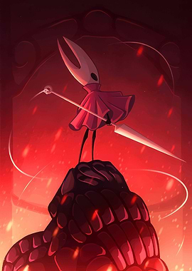 Hornet from Hollow Knight artwork