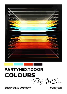 PARTYNEXTDOOR Colours Album Cover Art