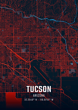 Tucson City Map