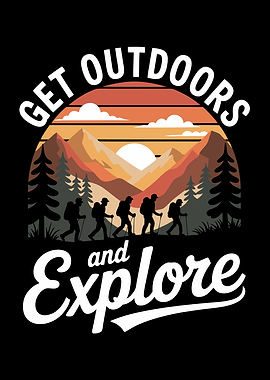 Get Outdoors and Explore Graphic