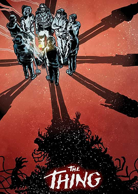 The Thing Movie Poster Art