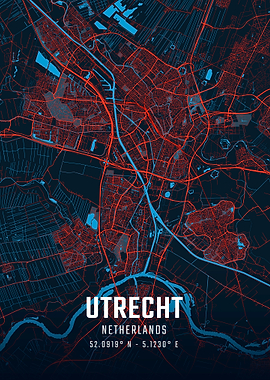 Utrecht City Map