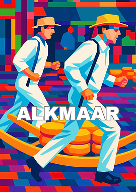 Alkmaar Runners Pop Art