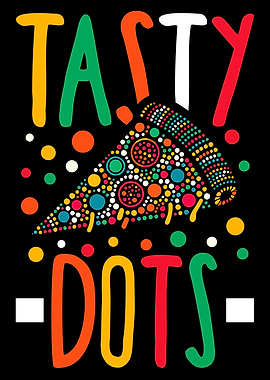 Tasty Dots Pizza Slice