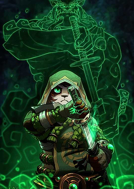 Panda Warrior Spirit Guardian