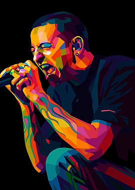 Chester Bennington Wpap Art
