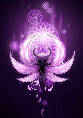 Hollow Knight Dreamy Purple Art
