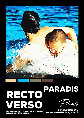 Recto Verso Paradis Album Cover