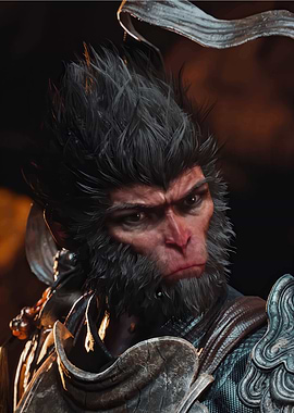 Monkey King character portrait