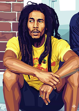 Bob Marley Portrait