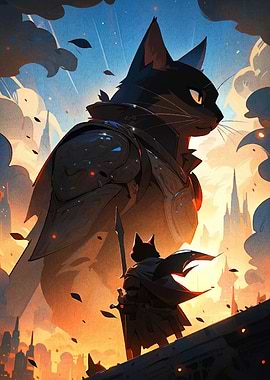 Cat Knights: Feline Fantasy Warriors