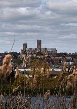 Lincoln Cathedral view from South Common