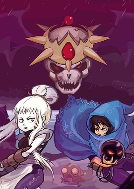 Game Fantasy Battle Scene