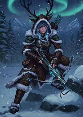 Winter Huntress Crossbow